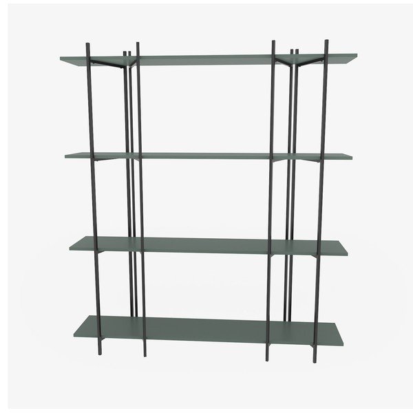 Zelený regál 160x180 cm Moss – Kalune Design-image-1