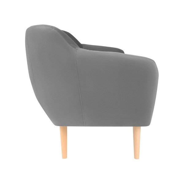 Sivá zamatová pohovka Mazzini Sofas Sardaigne, 188 cm-image-4