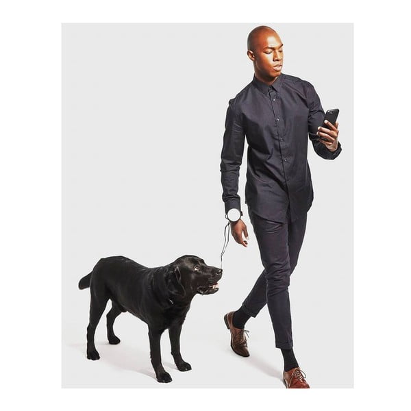 Čierna vôdzka veľkosť M 3 – Lishinu-image-3