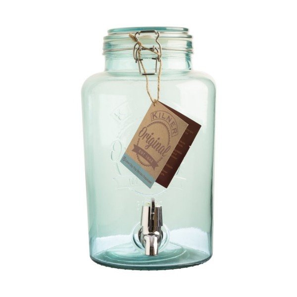 Sklenený nápojový automat s kohútikom Kilner, 5l-image-1