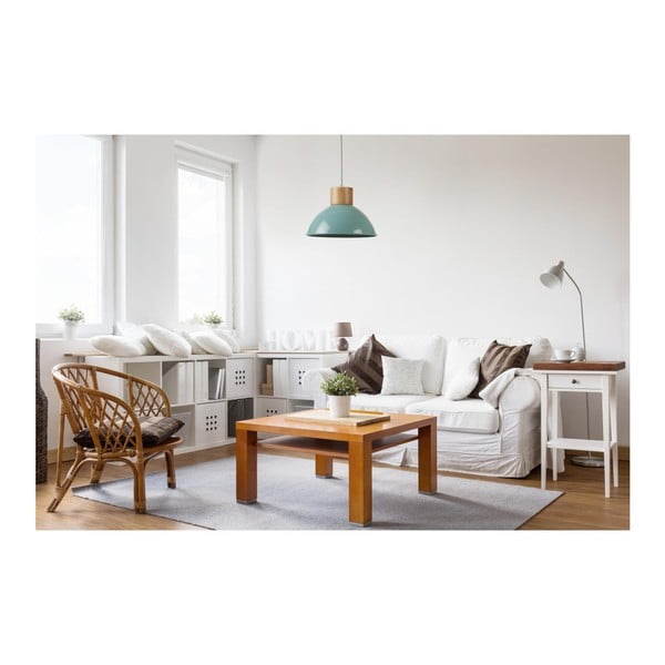 Tyrkysovomodré závesné svietidlo Really Nice Things Madera-image-1