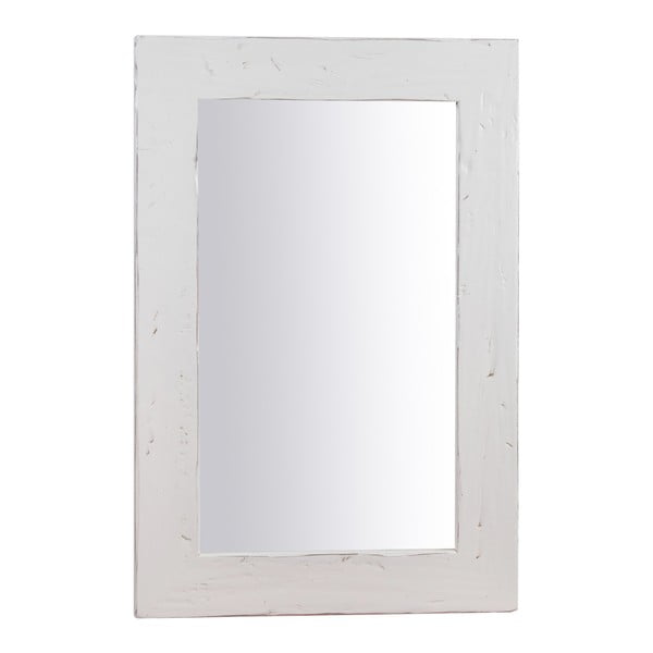 Biele nástenné zrkadlo Biscottini King
