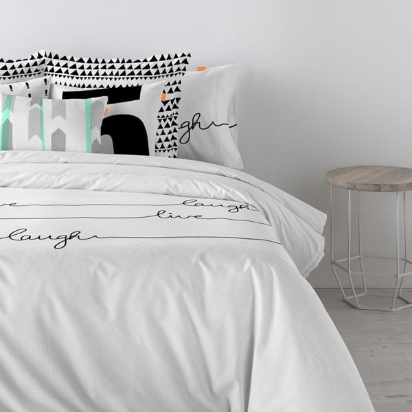 Bavlnená obliečka na paplón Blanc Live, 200 × 200 cm-image-1