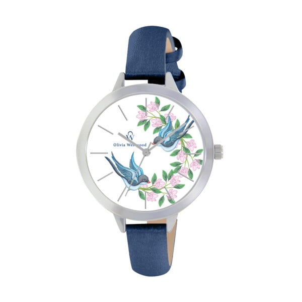 Dámske hodinky s remienkom v modrej farbe Olivia Westwood Hula