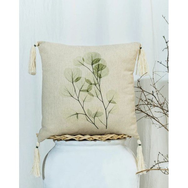 Obliečka na vankúš s prímesou bavlny 45x45 cm – Mila Home