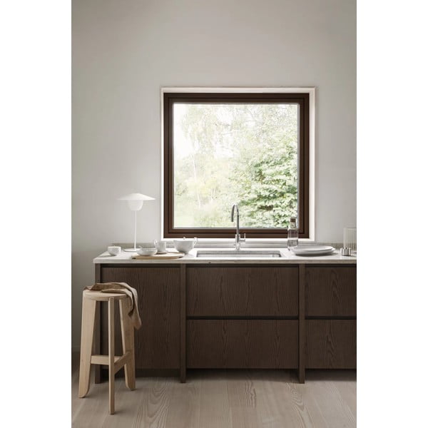 Barová stolička z dubového dreva v prírodnej farbe (výška sedadla 75 cm) Eli – Blomus-image-1