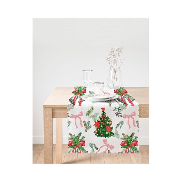 Behúň na stôl s vianočným motívom 40x130 cm – Minimalist Cushion Covers-image-2