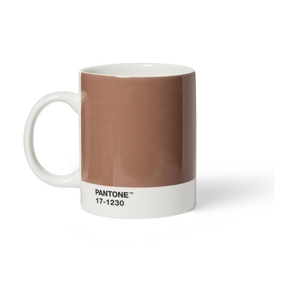 Svetlohnedý keramický hrnček 375 ml Mocha Mousse 17-1230 – Pantone
