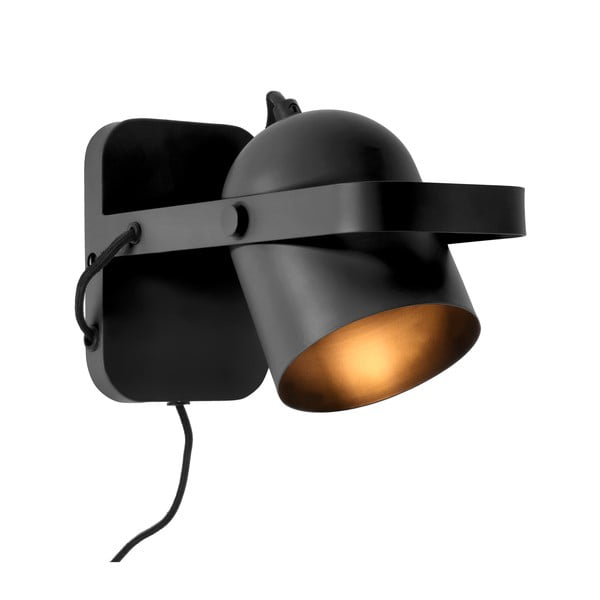 Čierne nástenné svietidlo Nesvik – Villa Collection-image-4