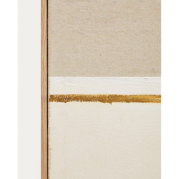 Ručne maľovaný obraz s rámom/na plátne 80x100 cm Salin – Kave Home-image-3