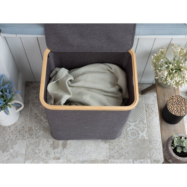 Látkový kôš na bielizeň 70 l Bamboo – Addis-image-4