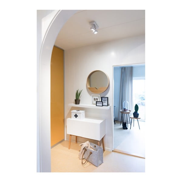 Nástenné zrkadlo s odkladacím priestorom Zuiver Round Wall, ⌀ 60 cm-image-4