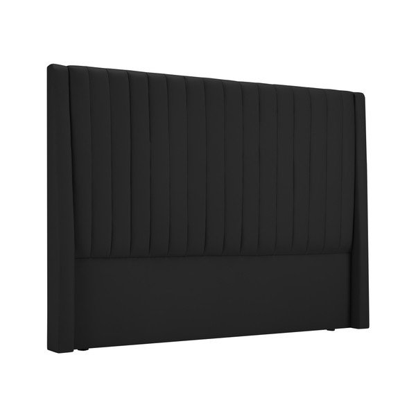 Čierne čelo postele Cosmopolitan design Dallas, 180 × 120 cm-image-1