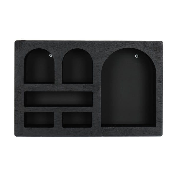 Čierna poschodová polica 35 cm Cry – Kalune Design