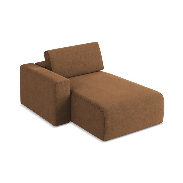 Hnedý modul pohovky (ľavý roh) Kalea – Makamii-image-1