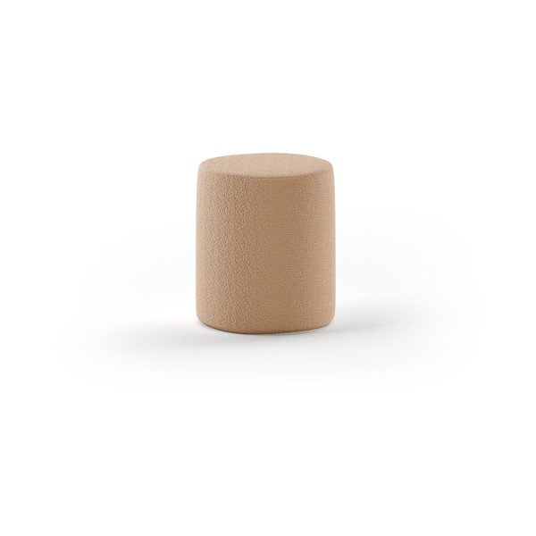 Hnedý detský puf z textílie buklé Forrest – Vipack