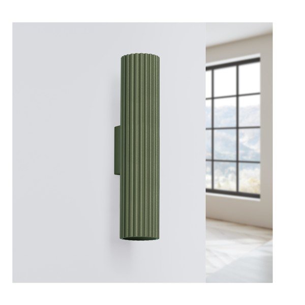 Zelené nástenné svietidlo Gleam – Sollux-image-2