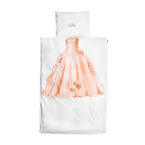 Bavlnené obliečky na jednolôžko Snurk Princess, 140 × 200 cm