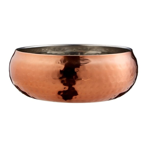 Dekoratívna misa vo farbe ružového zlata Premier Housewares Hammered, ⌀ 12 cm