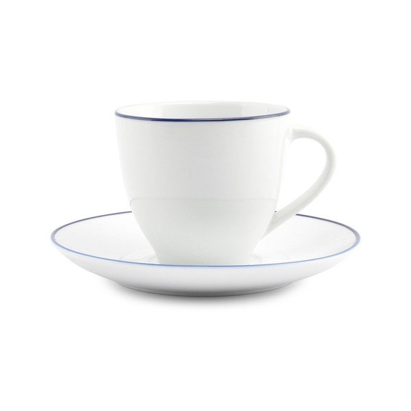 Biela porcelánová šálka na cappuccino 200 ml Basic White – BonBistro-image-2