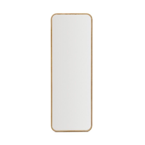 Nástenné zrkadlo s dreveným rámom 54x154 cm Milsa – Kave Home