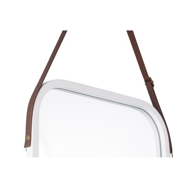 Nástenné zrkadlo v bielom ráme PT LIVING Idylic, dĺžka 40,5 cm-image-1