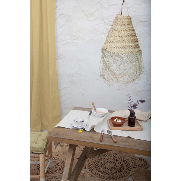 Béžový záves Really Nice Things Cuture Cortina Hogar Beige-image-1