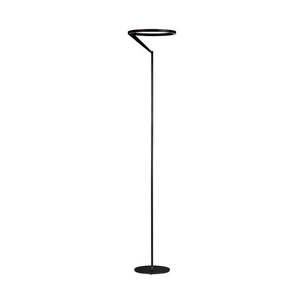 Matne čierna hliníková LED stojacia lampa so stmievačom (výška  168 cm) Tilia – Nova Luce