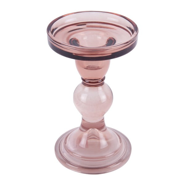 Ružový sklenený svietnik PT LIVING Art-image-2