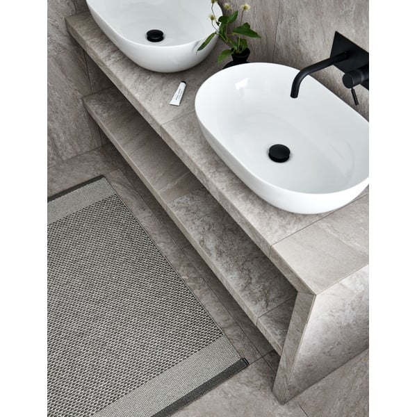 Sivý vnútorný a vonkajší behúň 70x300 cm Edit Warm Grey – Pappelina-image-1