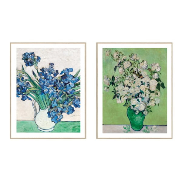Obrazy v súprave 2 ks 30x40 cm Flowers in a Vase – knor