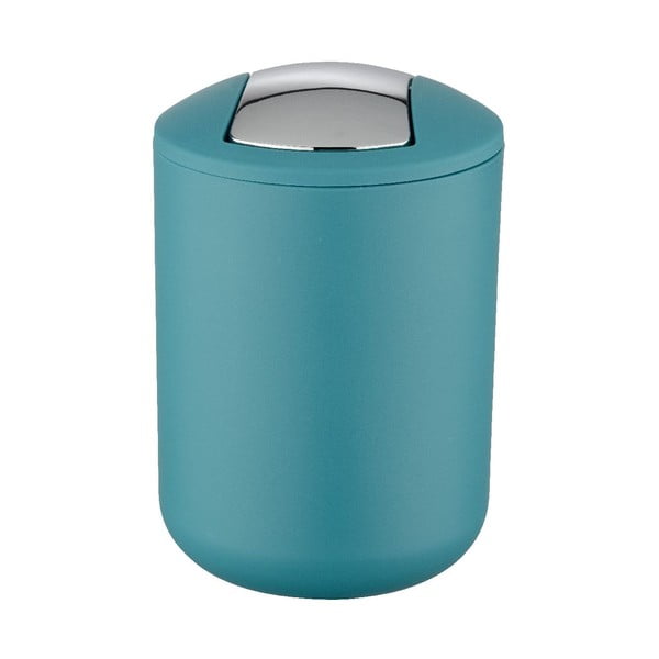 Petrolejovomodrý odpadkový kôš Wenko Swing Petrol S-image-1