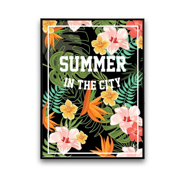 Plagát Summer In The City, 30 x 40 cm
