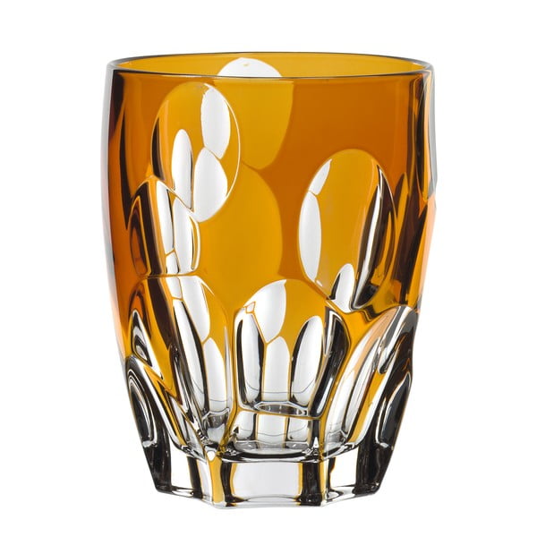 Oranžový pohár z krištáľového skla Nachtmann Prezioso Ambra, 300 ml
