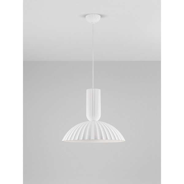 Biele kamenné závesné svietidlo ø 50 cm Ammos – Nova Luce-image-3