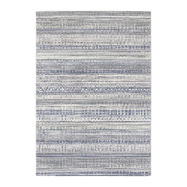 Sivo-modrý koberec Elle Decoration Arty Cachan, 120 × 170 cm