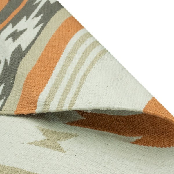 Obojstranný vonkajší koberec z recyklovaného plastu Green Decore Aztec, 120 x 180 cm-image-3