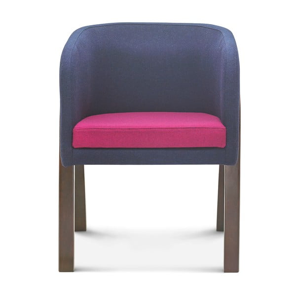 Sivo-ružová stolička Fameg Eluf