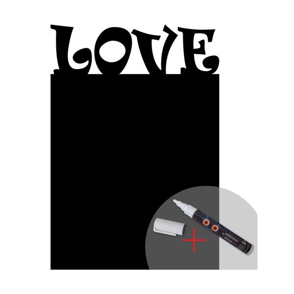 Set tabuľovej samolepky a popisovacej fixky Fanastick Love-image-2