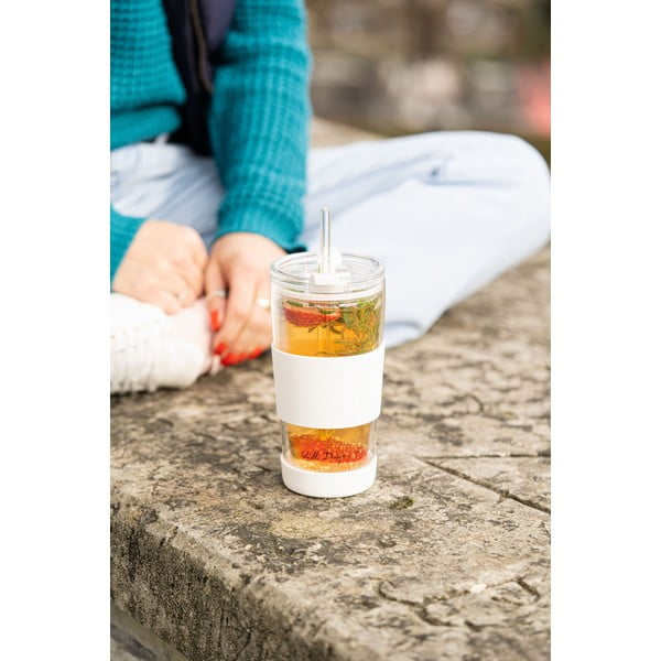 Biely termo hrnček 600 ml Fuori – Vialli Design-image-1