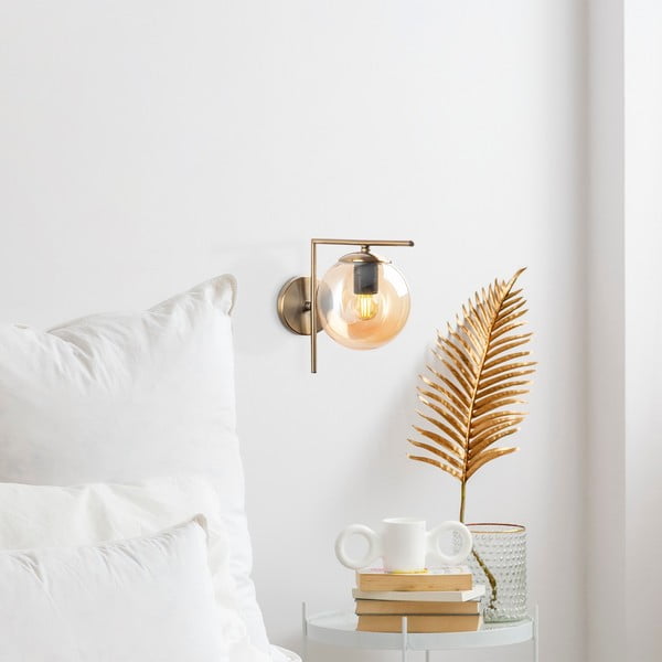 Nástenné svietidlo v zlatej farbe ø 15 cm Antique – Opviq lights-image-2