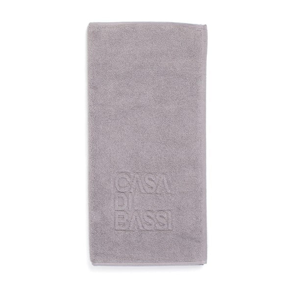 Sivá kúpeľňová predložka z bavlny Casa Di Bassi, 50 × 70 cm