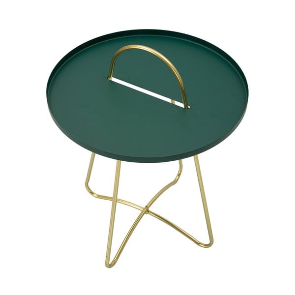 Kovový okrúhly odkladací stolík ø 45 cm Grent – ​​Mauro Ferretti-image-3