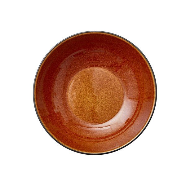 Čierna/jantárová kameninová servírovacia miska 1 l Gastro Black/Amber – Bitz-image-3