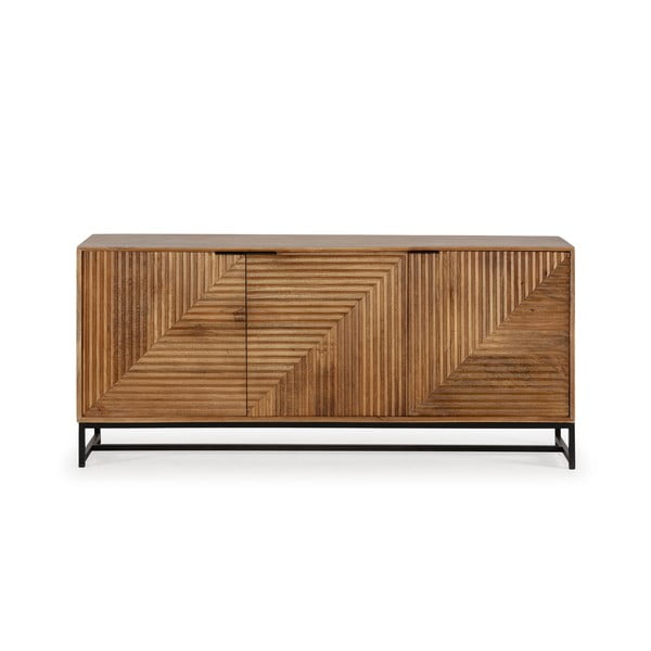 Komoda z mangového dreva v prírodnej farbe 170x79x40 cm Nereida – MOME