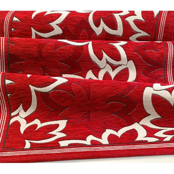 Červený behúň FlooritaMaple Rossoe Rosso, 55 × 190 cm-image-1