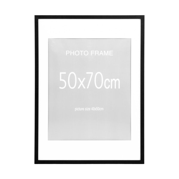 Čierne rámčeky v súprave 5 ks 50x70 cm Marbella – House Nordic-image-3