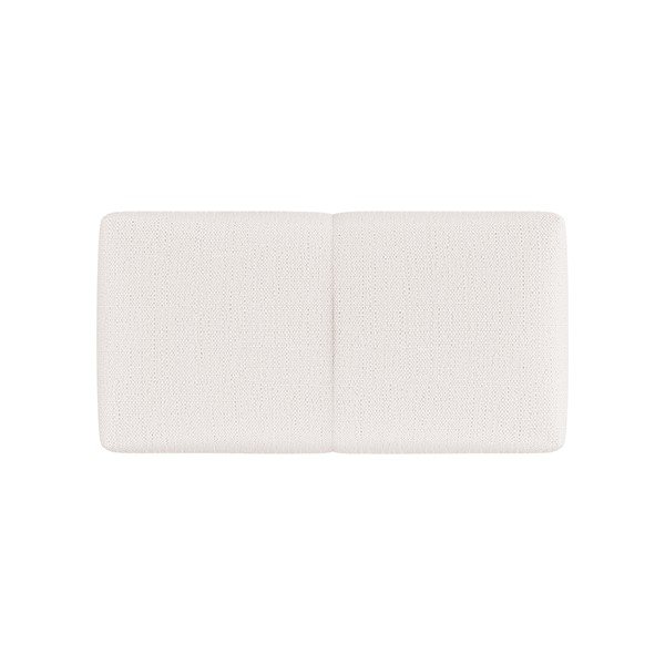 Biela opierka k modulárnej pohovke Rome - Cosmopolitan Design-image-1