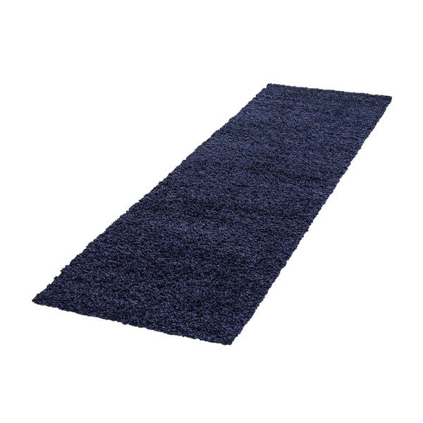 Tmavomodrý behúň 80x250 cm Life – Ayyildiz Carpets