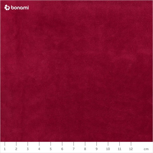 Červená pohovka so zamatovým poťahom Cosmopolitan Design Florence,160 cm-image-1